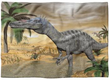 Deka Dinosaurus  (Rozmer: 200 x 140 cm, Podšitie baránkom: NE)