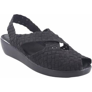 Vicmart  Univerzálna športová obuv Dámske sandále  140 čiernej farby  Strieborná