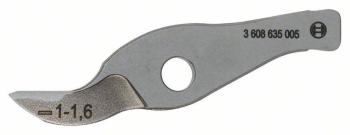 Rovný nôž do 1,6 mm, pre strihacie nožnice Bosch GSZ 160 Professional Bosch Accessories 2608635406