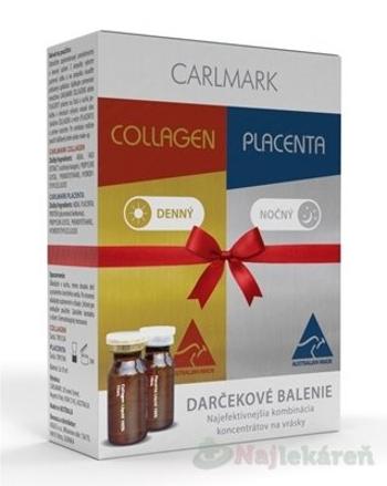 Carlmark Collagen + Placenta 2 x 10 ml darčeková sada