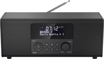 Hama DR1400 stolný rádio DAB+, FM    čierna