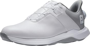 Footjoy ProLite White/White/Grey 42 Pánske golfové topánky