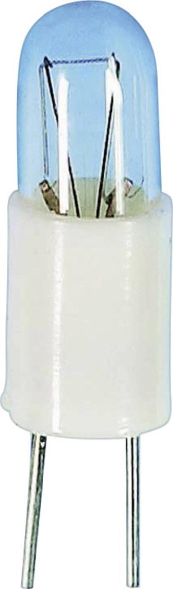TRU COMPONENTS 1590271 sub miniatúrna žiarovka  12 V 0.7 W Bi-Pin 2,54 mm číra 1 ks