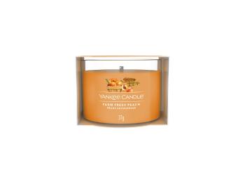 Yankee Candle Votívna sviečka v skle Farm Fresh Peach 37 g