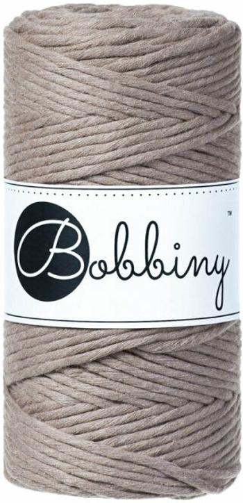 Bobbiny Macrame Cord 3 mm Coffee