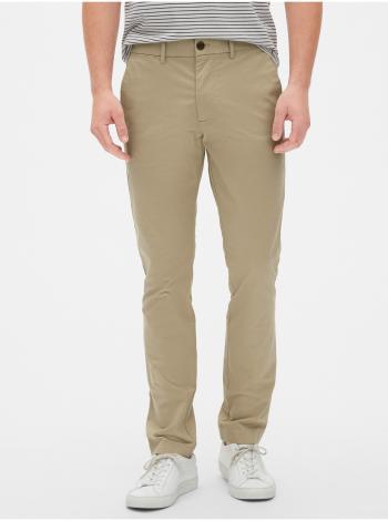 Nohavice modern khakis in skinny fit with GapFlex Béžová