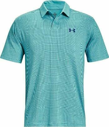 Under Armour Men's UA T2G Printed Polo Glacier Blue M