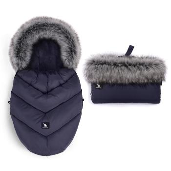 COTTONMOOSE Set fusak a rukávnik na kočík Moose MINI Yukon Graphite