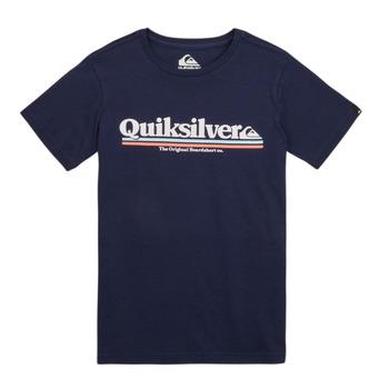 Quiksilver  Tričká s krátkym rukávom BETWEEN THE LINES SS YTH  Námornícka modrá