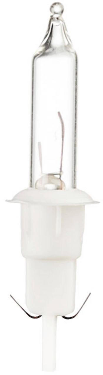 Konstsmide 2604-052 náhradná žiarovka pre svetelné reťaze  5 ks biela nástrčná objímka 2,4 V číra