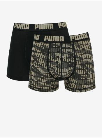 Boxerky pre mužov Puma - čierna, béžová