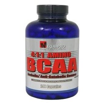 4:1:1 Amino BCAA od Mega-Pro Nutrition 240 kaps.