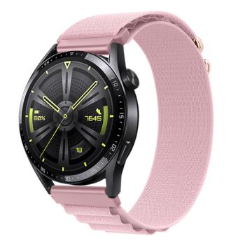 BStrap Nylon Loop remienok na Huawei Watch GT3 46mm, powder sand (SSG037C0709)