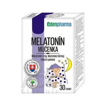 EDENPharma MELATONÍN 1 mg, MUČENKA