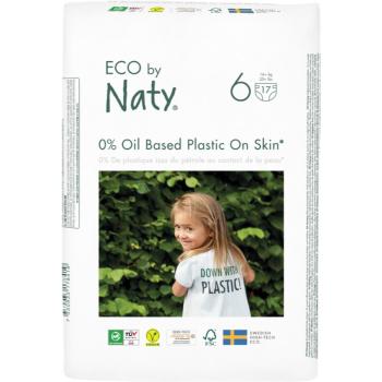 ECO by Naty Nappies XL Size 6 jednorazové EKO plienky 16+ kg 17 ks