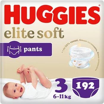 HUGGIES Elite Soft Pants veľkosť 3 (192 ks) (BABY19334s4)