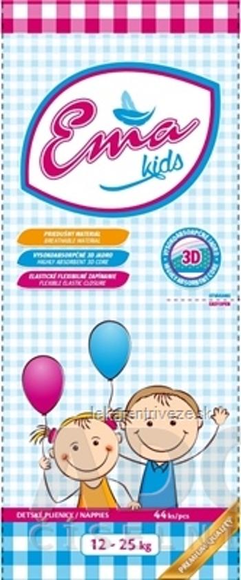 Ema Kids detské plienky (12-25 kg) savosť 1040 ml, 1x44 ks