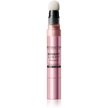 Makeup Revolution Bright Light krémový rozjasňovač odtieň Strobe Champagne 3 ml