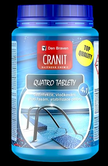 CRANIT QUATRO TABLETY - Dezinfekčný viacúčelový prípravok 4v1 modrá 2 kg