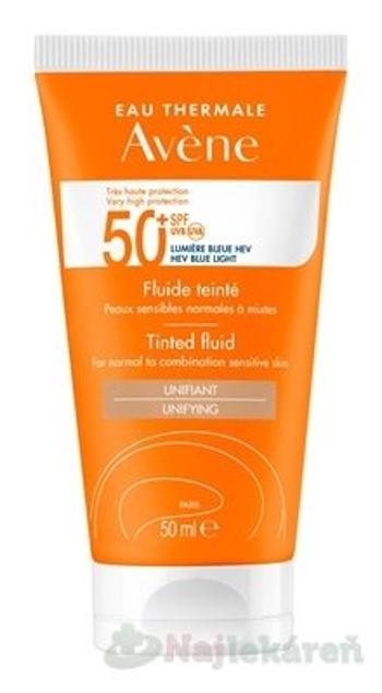 AVENE Tónovací fluid SPF 50+ pre citlivú pleť 50ml