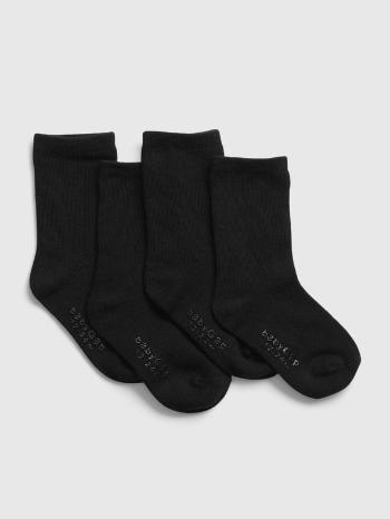 GAP Ponožky 4 páry detské Čierna
