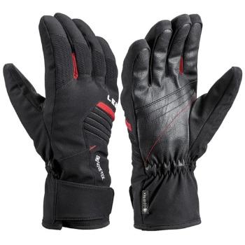 Lyžiarske rukavice LEKI Spox GTX black / red 650808302 10.5