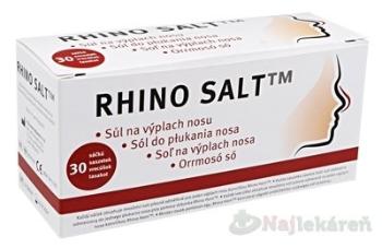 Rhino Salt soľ na výplach nosa vrecúška 30 ks