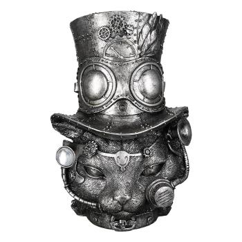 Soška Steampunk Mačka