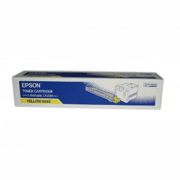 Epson originál toner C13S050242, yellow, 8500str., Epson AcuLaser C4200DN, 4200DNPC5, 4200DNPC6, 4200DTN, O