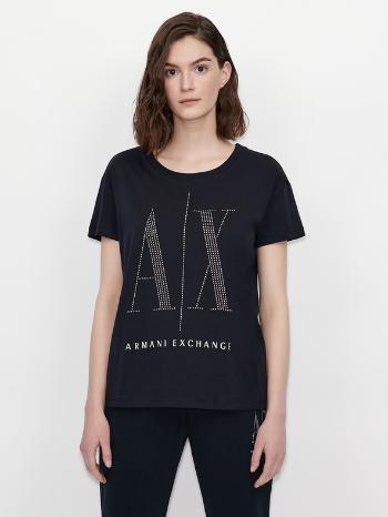 Armani Exchange Tričko Modrá