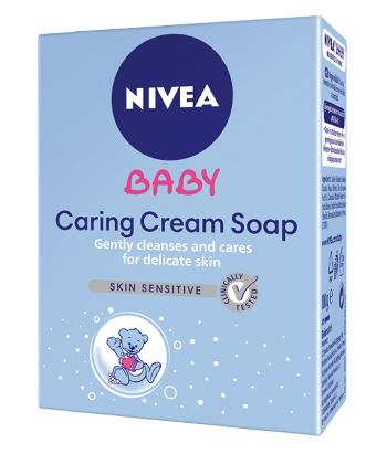 Nivea BABY KRÉMOVE MYDLO, 1 x 100 g