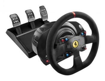 Thrustmaster Sada volantu a pedálů T300 Ferrari 599XX EVO Alcantara pro PS4 ,PS5, PC (4160652)