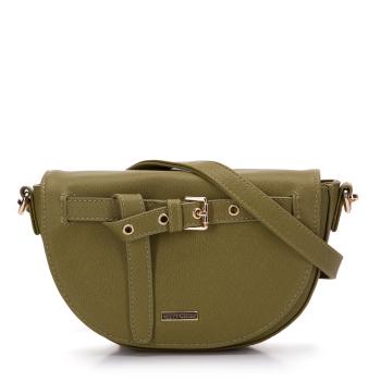 Dámska crossbody kabelka Wittchen zo saffiano ekokože s ozdobným popruhom 97-4Y-220-Z