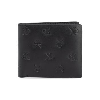 Calvin Klein Jeans  AOP EMBOSS BIFOLD W/COIN K50K512064  Peňaženky Čierna