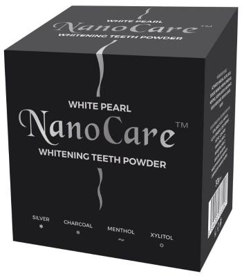 VitalCare Bieliace púder na zuby s nano technológiou ( Whitening Teeth Powder) 30 g