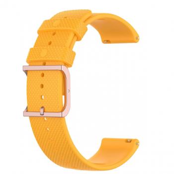 Huawei Watch GT/GT2 46mm Silicone Rain remienok, yellow