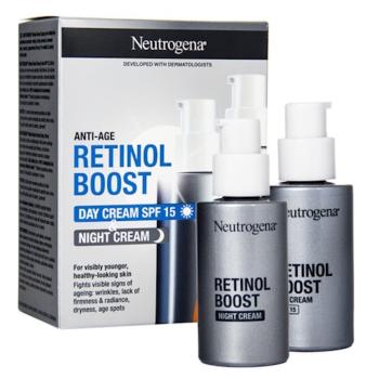 NEUTROGENA Retinol Boost pleťový denný + nočný krém 2 x 50 ml