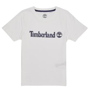 Timberland  Tričká s krátkym rukávom T25T77  Biela