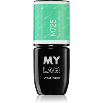 MYLAQ UV Gel Polish gélový lak na nechty odtieň My Energy Cocktail 5 ml