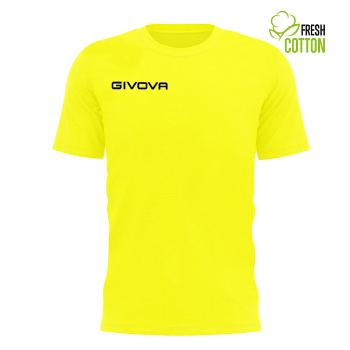 T-SHIRT COTONE FRESH GIALLO Tg. XL