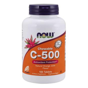 Now Foods Vitamín C 500 mg 100 cucací tabliety
