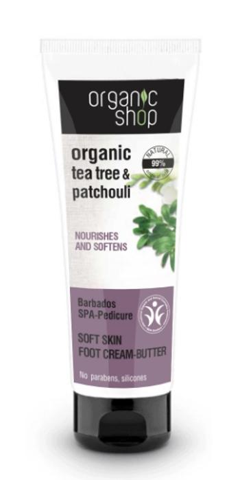 NATURA SIBERICA Organic Shop - Barbadoská SPA pedikúra - Maslo na nohy 75 ml