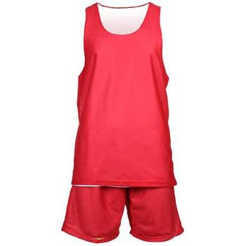 BD-1 basketbalový komplet červená-bílá Velikost oblečení: XXXL