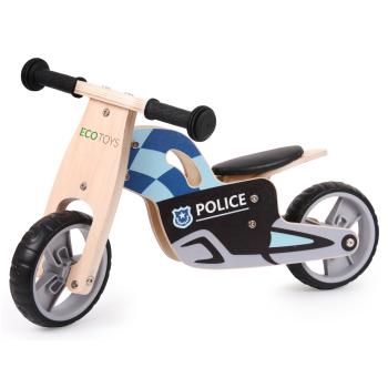 Drevené odrážadlo - Polícia Police wooden bike