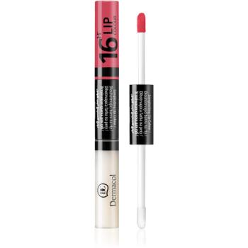 Dermacol 16H Lip Colour dlhotrvajúca dvojfázová farba a lesk na pery odtieň 16 4.8 g