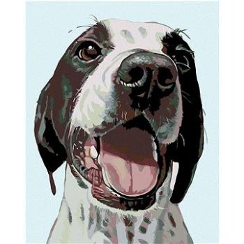 Maľovanie podľa čísel – Šťastný pes (HRAmal00909nad)