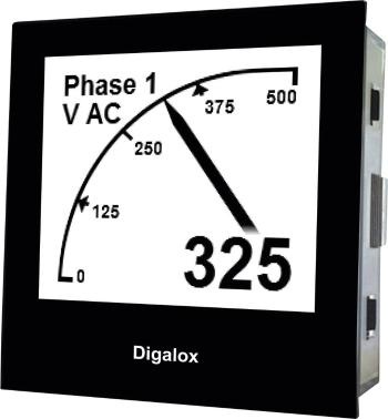digitálny panelový merač s USB TDE Instruments Digalox DPM72-AVP Digalox DPM72-AVP, 10 - 24 V AC / DC