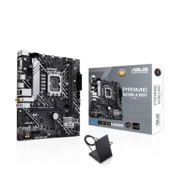 ASUS MB Sc LGA1700 PRIME H610-A WiFi, Intel H610, 2xDDR5, 1xDP, 1xHDMI, 1xVGA, mATX