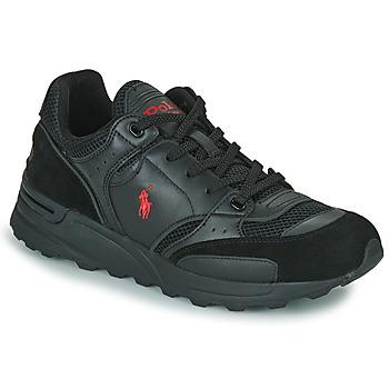 Polo Ralph Lauren  Nízke tenisky TRACKSTR 200-SNEAKERS-LOW TOP LACE  Čierna