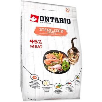 Ontario Cat Sterilised Salmon 2 kg (8595091792726)
